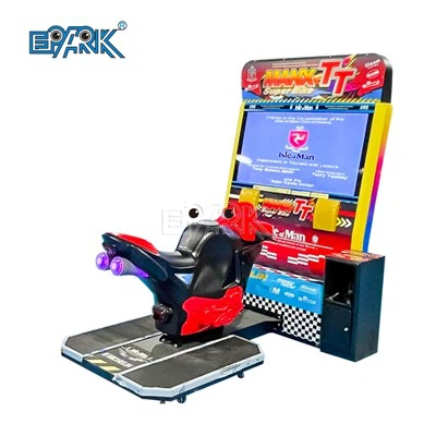 Juego de conducción de un solo asiento de moto TT de lujo de 47"
