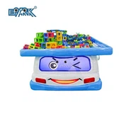 Laberinto Rodando Pelota Edificio Bloque Mesa