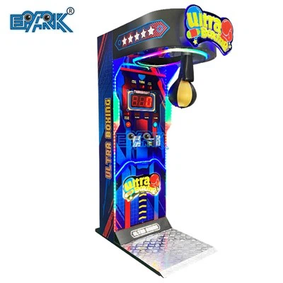 Máquina arcade de boxeo que funciona con monedas