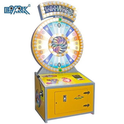 Máquina de juego de lotería Spin N Win