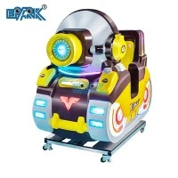 Coche oscilante para tanque Kide de fibra de vidrio que funciona con monedas