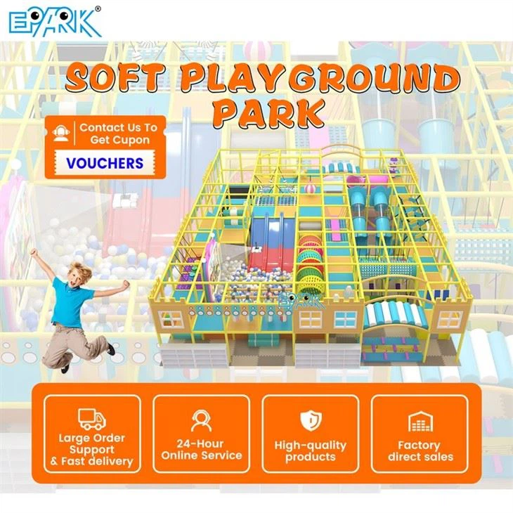170m² Indoor Playground With Slide best