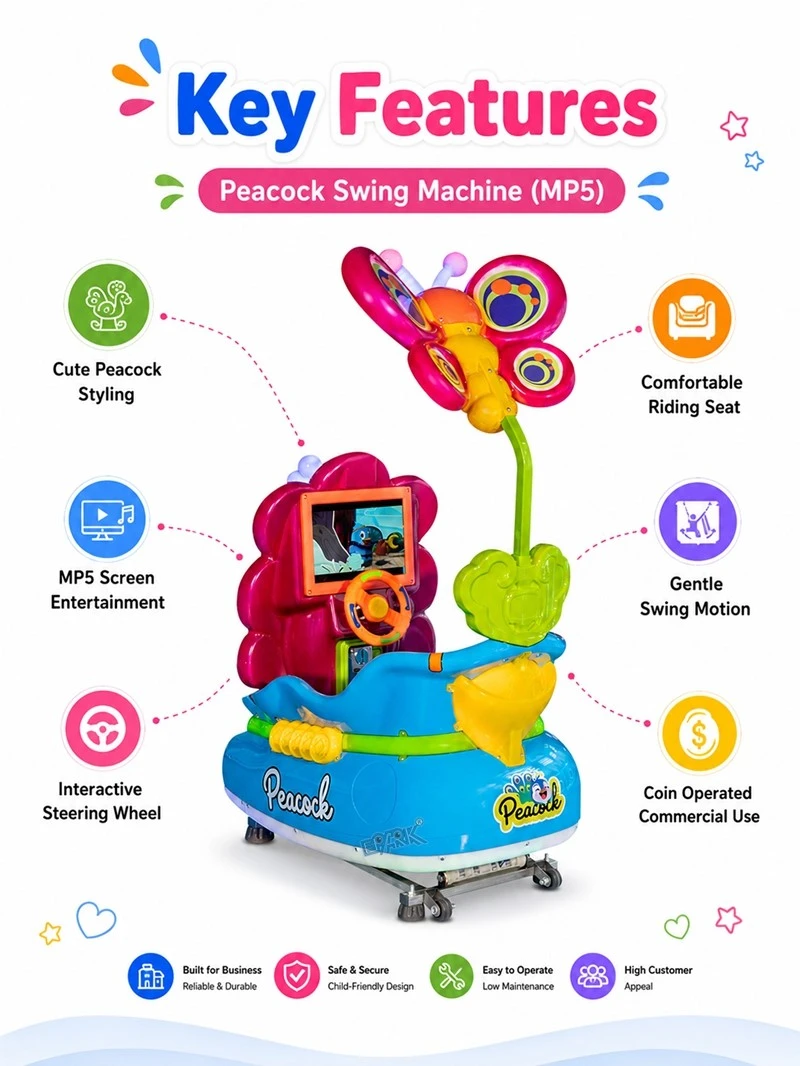 Peacock Swing Machine MP5 4 Peacock Swing Machine MP5 4