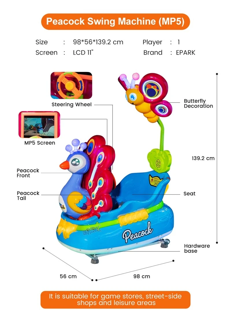Peacock Swing Machine MP5 2 Peacock Swing Machine MP5 2